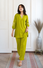 Green Cord Set