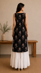 Black kurta Plazzo