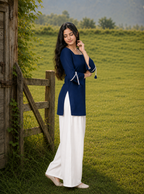 Blue Kurta Cord Set