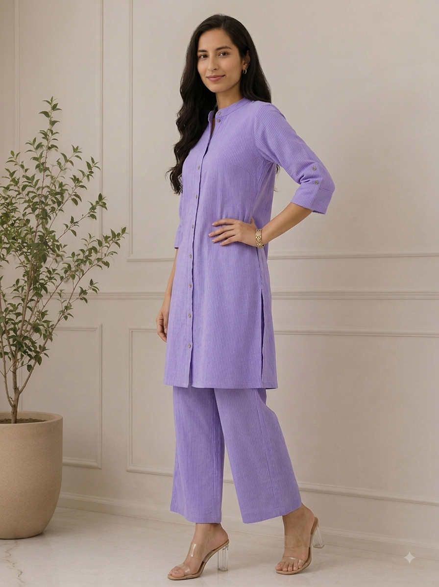 Lavender Cord Set