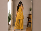 Mustard Cotton Cord Set