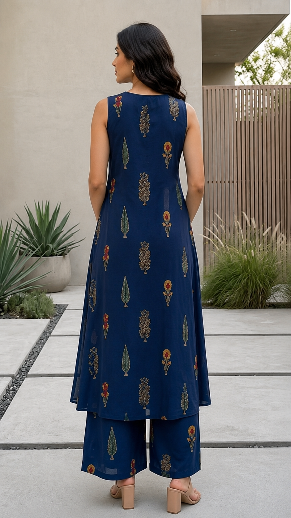 Blue Cotton Set
